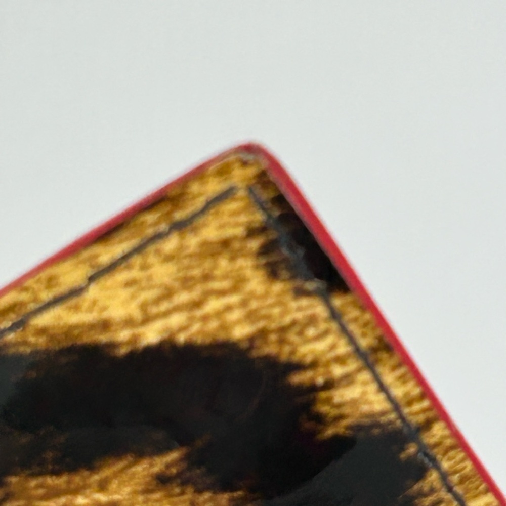Christian Louboutin Leopard Studded Card Holder - Picture 10 of 13